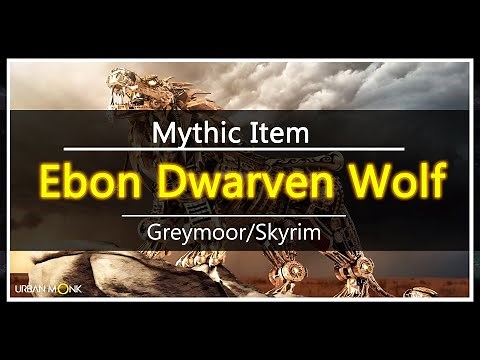 ESO How to get the Dwarven Ebon Wolf Mount FAST