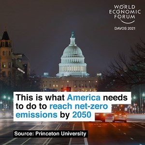 How the red, white and blue can go green. 🔎 Learn more about how the world can achieve net-zero: https://buff.ly/35luXre | World Economic Forum