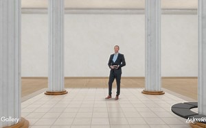 【虚拟场景】ART GALLERY/艺术馆 | Aximmetry原生引擎使用