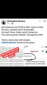🧼💳 4-DAY CREDIT SWEEP MASTER CLASS — PROOF IN THE RESULTS! 💳🧼 📸 — Real client. Real results. In just 4 days, negative accounts vanished and their score jumped. ✅ Late Payment accounts? Gone. ✅ Charge-offs? Deleted. ✅ Collections? Wiped clean. This is not credit repair — this is a full sweep, backed by law and precision. 📥 The full class process is now available at ConscienceCollege.org https://www.ConscienceCollege.org — don’t just watch, transform your credit in real time. 👑 Ready for yo