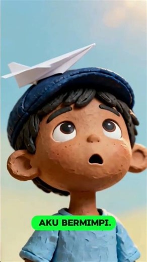 Emotional Clay Animation Story #11 | Kindness & Dreams | 4K Shorts #clayanimation #cartoon #fyp