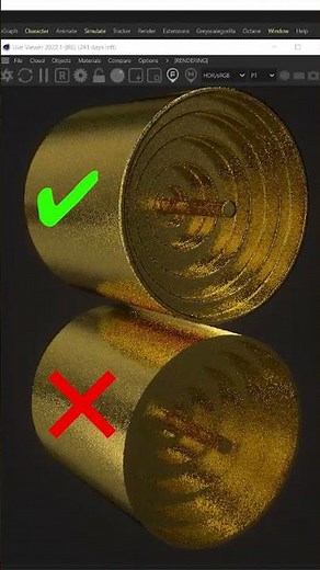 QUICKTIP | Rounded Edges in #Octane | #c4d #3d #blender