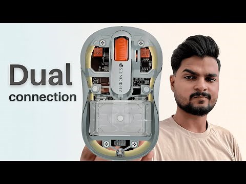 Zebronics Sheer Plus RGB Mouse 🔥 Transparent Design,Dual Bluetooth & Dongle | Full Review + Unboxing