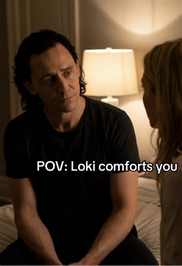 POV; Loki comforts you❤️ #lokilaufeyson#lokipov#lokilaufeysonpov#lokiedit