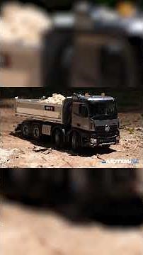 The new Huina 8x8 Dump Truck is a great addition to your RC Construction site! #rc #rcconstruction