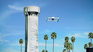 Amazon delivery drone makes US debut - Video