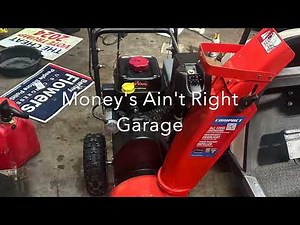 Ariens Snowblower "Friction Disc Replacement"