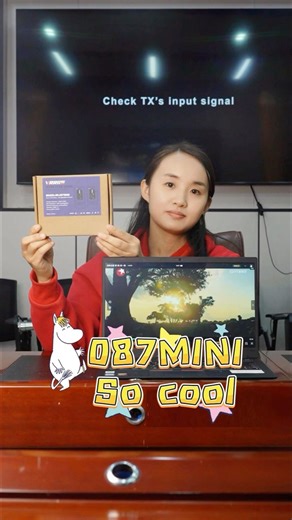 Mini wireless HDMI transmitter and receiver #wireless #hdmi #mini #officemeeting