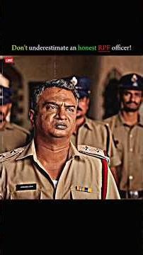 Don't underestimate an honest RPF officer! 😏💯 #attitude #viralshorts #shorts #shortsfeed #raviteja