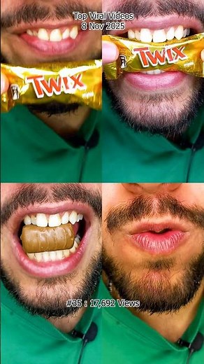 THIS TIME FOR CHOCOLATE LOVERS! | GOLDEN MINI TWIXY TWIX CRISPY CHOCOLATE BAR EATING ASMR #twix