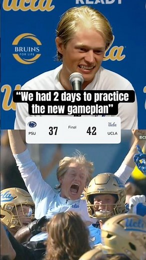UCLA OC Jerry Neuheisel after upsetting Penn State