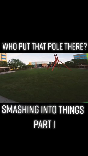 Smashing into things part 1 #fpv #crash #fail #gopro #smashed #freestyle #officepark #cine #summer #dusk #fpvitalia #fpvcrashes #dronefails #fpvfails