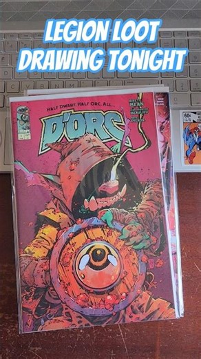 #LegionLoot #Drawing #tonight #dcu #dccomics #spaceghost #Dorc #Monsterverse #Godzilla #books #comic