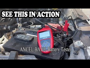 ANCEL BA101 Car Battery Tester Review | SEE THIS IN ACTION!