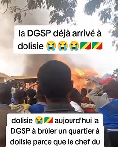 Dolisie des maisons brûlées sous prétexte de lutte contre le banditisme, peut-on mettre de l'ordre en brûlant les maisons des familles congolaises ? Ça s'appelle le terrorisme d'état, demain ne dites pas que vous n'étiez pas prévenus Le tyran sanguinaire Sassou Nguesso veut créer une situation de chaos total dans le pays pour accomplir son plan diabolique, ce à quoi nous assistons n'a rien d'une lutte contre le banditisme, let's wait and see | Christian Perrin Jri