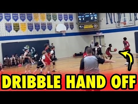 How To Use A Dribble Hand Off