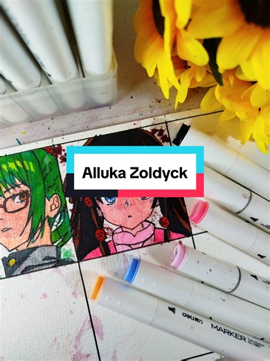 Alluka Zoldyck Anime Drawing