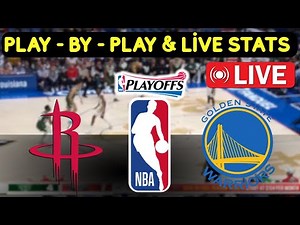 🔴 Houston Rockets vs Golden State Warriors live | NBA Playoffs 2025 | Watch Full Game Today
