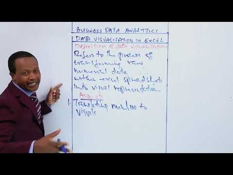 Definition of data visualisation