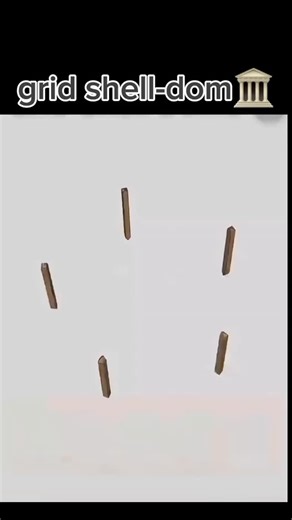 Vin on Instagram: "Ever wondered how those stunning grid shell domes stand tall and defy gravity? Dive into the fascinating science of their architecture in this 3D animated breakdown! From geometric precision to material magic, discover the engineering secrets that make these domes a game-changer in modern building. Perfect for architecture buffs, engineers, and design enthusiasts! 🔥 If you're into sustainable structures or innovative tech, this is a must-watch. Tag a friend who loves architec