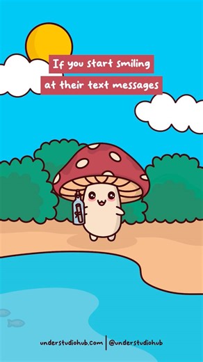 Those Are Feelings, They Have Meanings 🍄 Original Audio: Zack Leber #text #message #smile #mushroom #animation | Under Studio