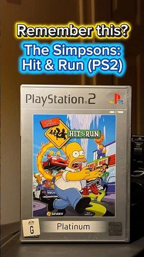23 years later, and it’s still a blast to play! 🍩 ‘The Simpsons: Hit & Run’