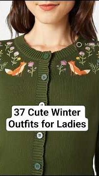 37 Cute Winter Knitting Outfits for Ladies ❄️ | Cozy December Fashion & Handmade Styles 2025