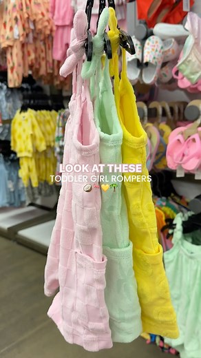 LOVE these rompers for summer! 😍 would be sooo cute to wear to the beach &/or pool ☀️ they’re 50% off right now! share with a girl mom who would love these and follow for more! 💛🌴 #oldnavy #oldnavystyle #oldnavykids #toddlerootd #toddlergirlfashion #toddlergirlstyle #girlmoms #momsofig #trending #millenialmom #toddlermoms #summerstyle #momblogger | Tiny Trends With Tori