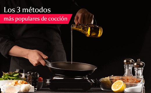Métodos de cocción de alimentos | Aprende Institute