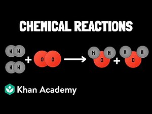 Chemical reactions | Middle school chemistry | Khan Academy