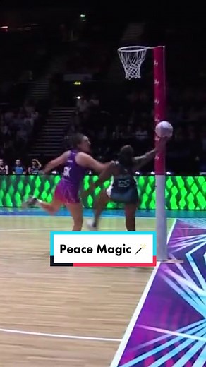 Not only a queen… also a magician 🪄 #vnsl #netball #superleague #womeninsport #stormrises