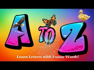 “ABC A–Z Alphabet Learning for Kids | Colorful Animation & Fun Words” #kidslearning #alphabet