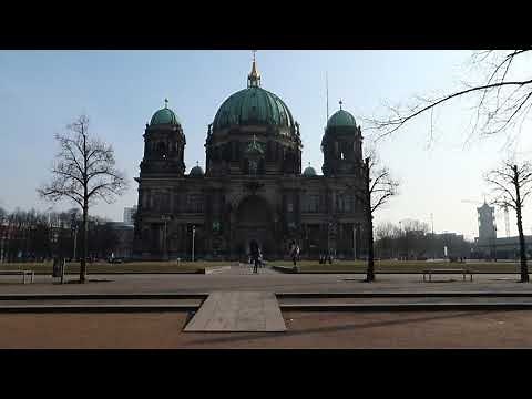 The bells of the Berlin Cathedral on a sunday morning