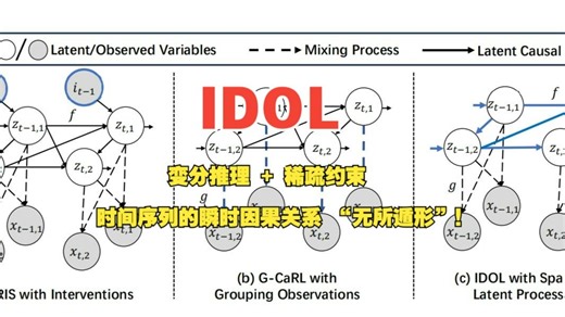 ICLR2025 Oral | IDOL：变分推理   稀疏约束，时间序列的瞬时因果关系 “无所遁形”！