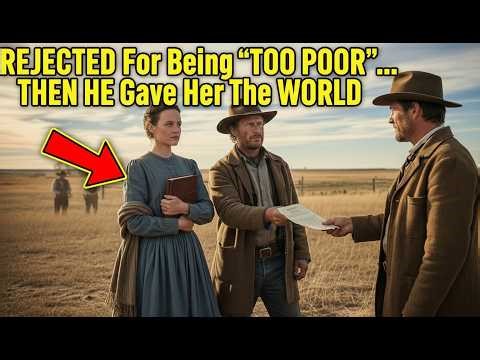 Western Story: Mail-Order Bride Rejected For Being “Too Poor”… Until a Rancher Gave Her the World