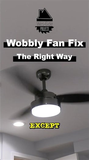 This Ceiling Fan Box Was Completely Wrong #ceilingfan #shorts