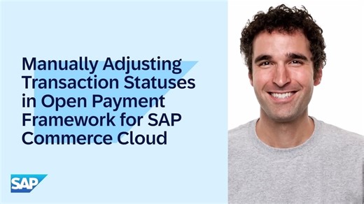 Manually Adjusting Transaction Statuses in Open Payment Framework