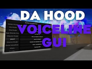 (2024) DA HOOD JOJO VOICELINE GUI SCRIPT | TROLL, STAND, VOICELINES