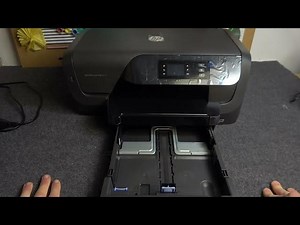 How To Install Different Different Types Of Paper To HP OfficeJet Pro 8210