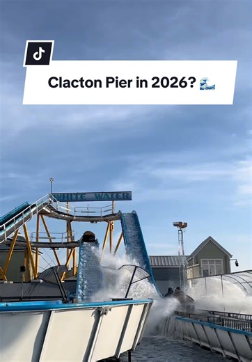 This is most definitely your sign that you need to visit the pier this year 🙂‍↕️ #clactonpier #themepark #essex #2016 #2026