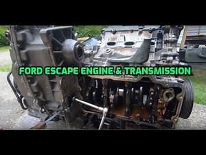 CD4E TRANSMISSION SPLIT FROM 3.0 FORD ENGINE
