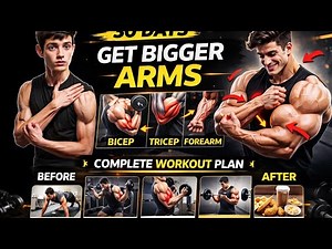 Get Bigger Arms in 30 Days | Full Arm Workout Plan