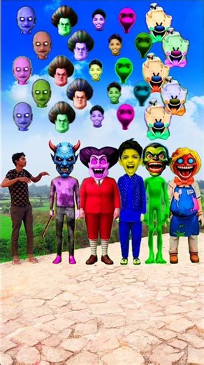 Scary Teacher 3D,Dancing Alien, Dancing Boy,Rod Sullivan & Me Correct Head Matching #shorts