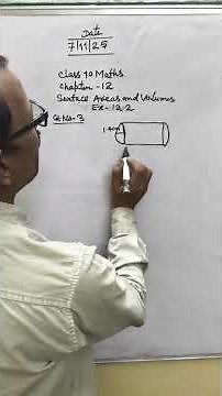 Class 10th Maths Chapter 12 Surace areas Ex 12.2 #shorts#@RNeducationbyRNSir