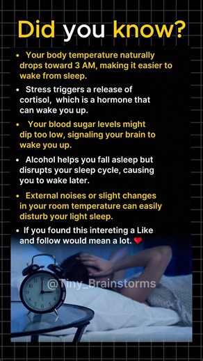 Why You Actually Wake Up at 3 AM