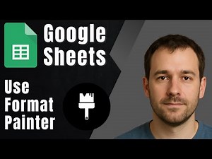 Google Sheets: How to Use the Format Painter Tool (Copy Cell Formatting Fast)