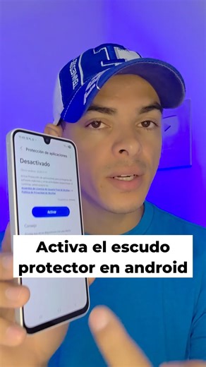 Como activar el escudo protector en tu telefono | TecnoBram