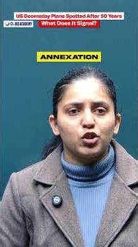 US Doomsday Plane Spotted After 50 Years | What Does It Signal?