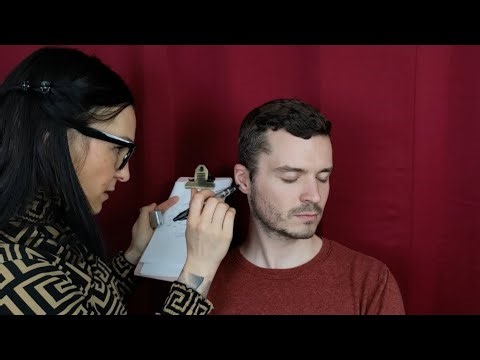 [ASMR] Detailed Face / Head Inspection & Check Up *Measuring & List*