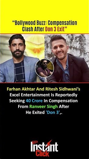 Don 3 Exit Drama: Excel Entertainment Seeks ₹40 Cr From Ranveer Singh!